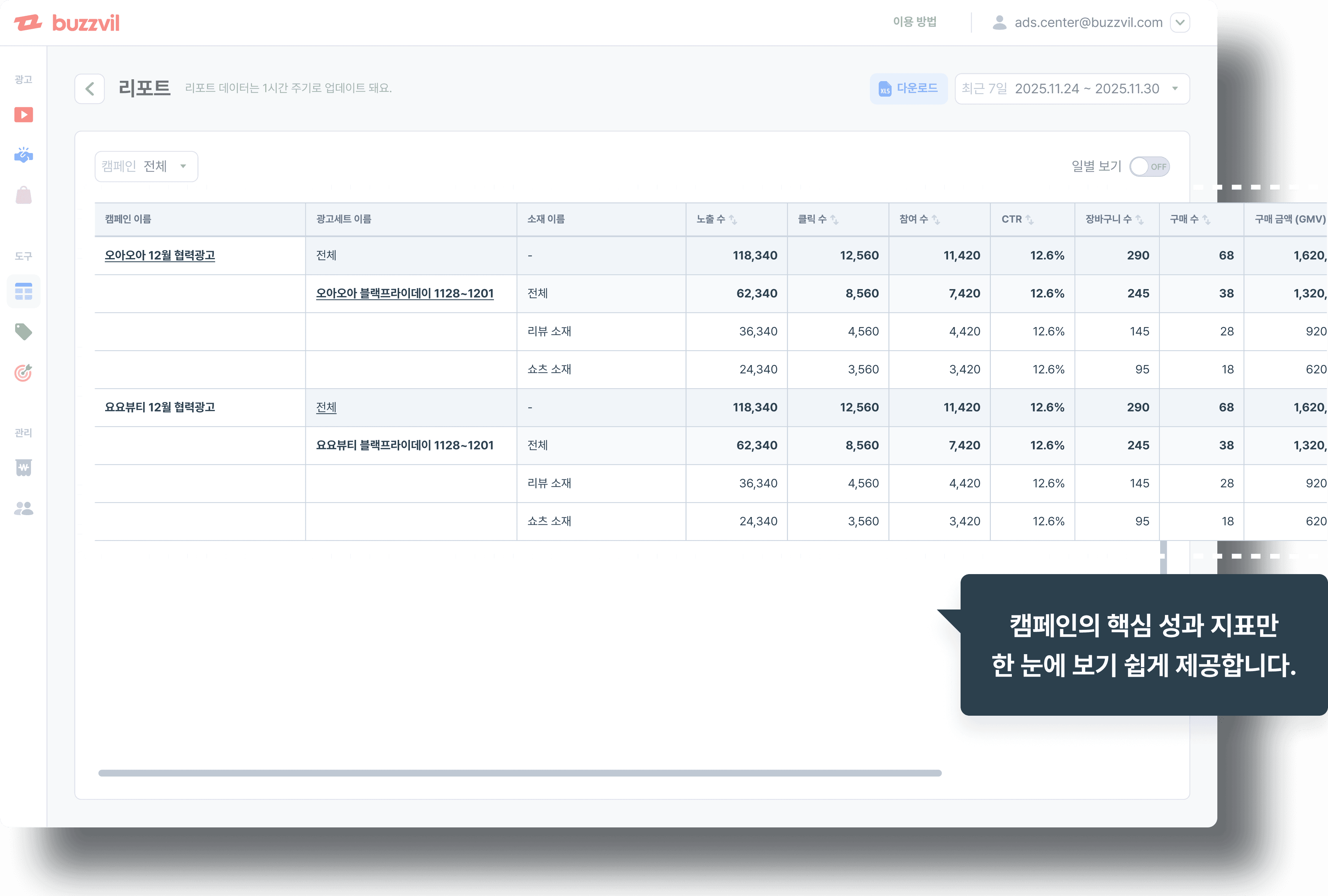 카탈로그 연동 지원